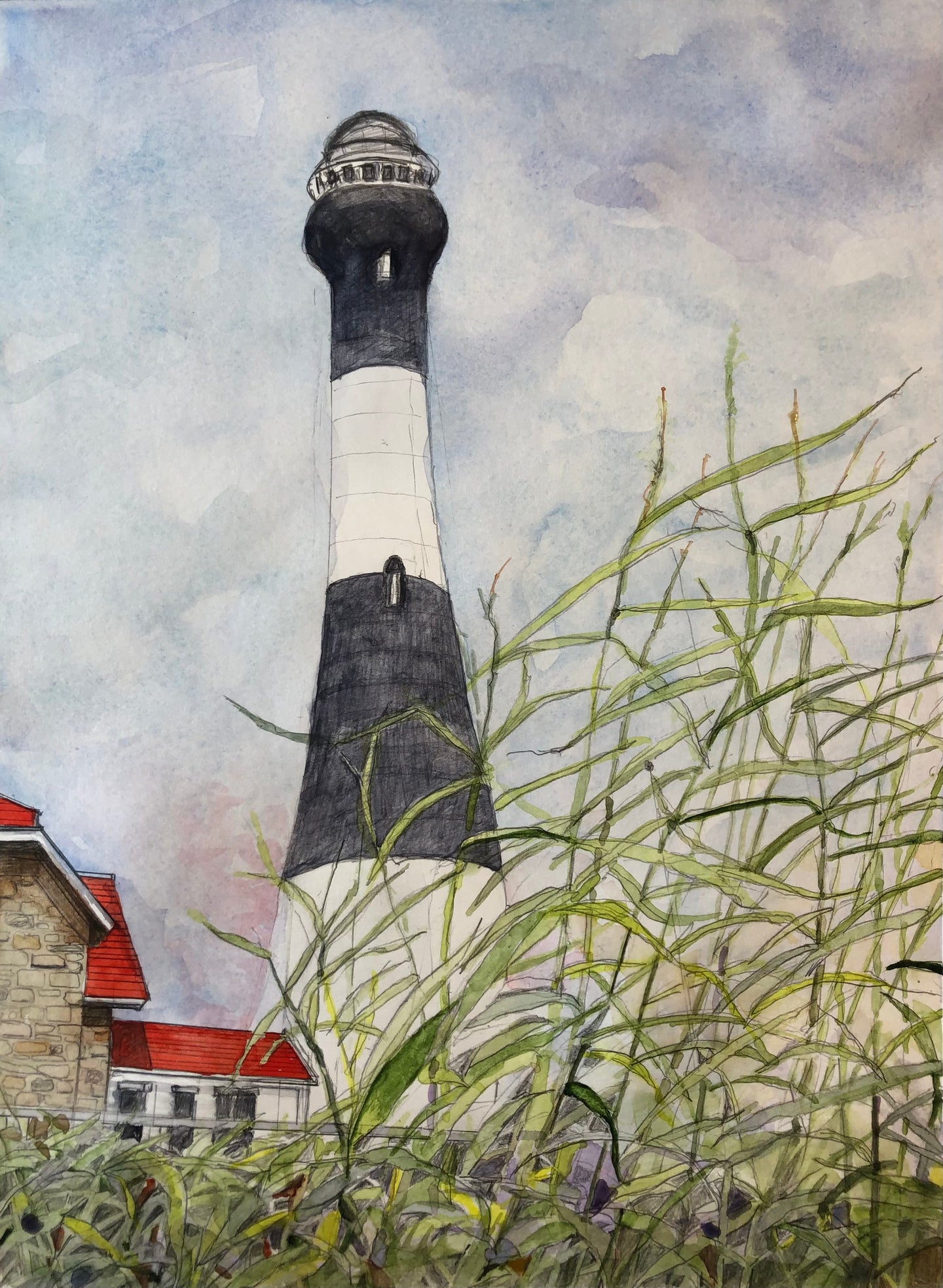Lighthouse At Fire Island