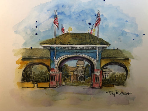 Main Gate, Illinois State Fair Ground