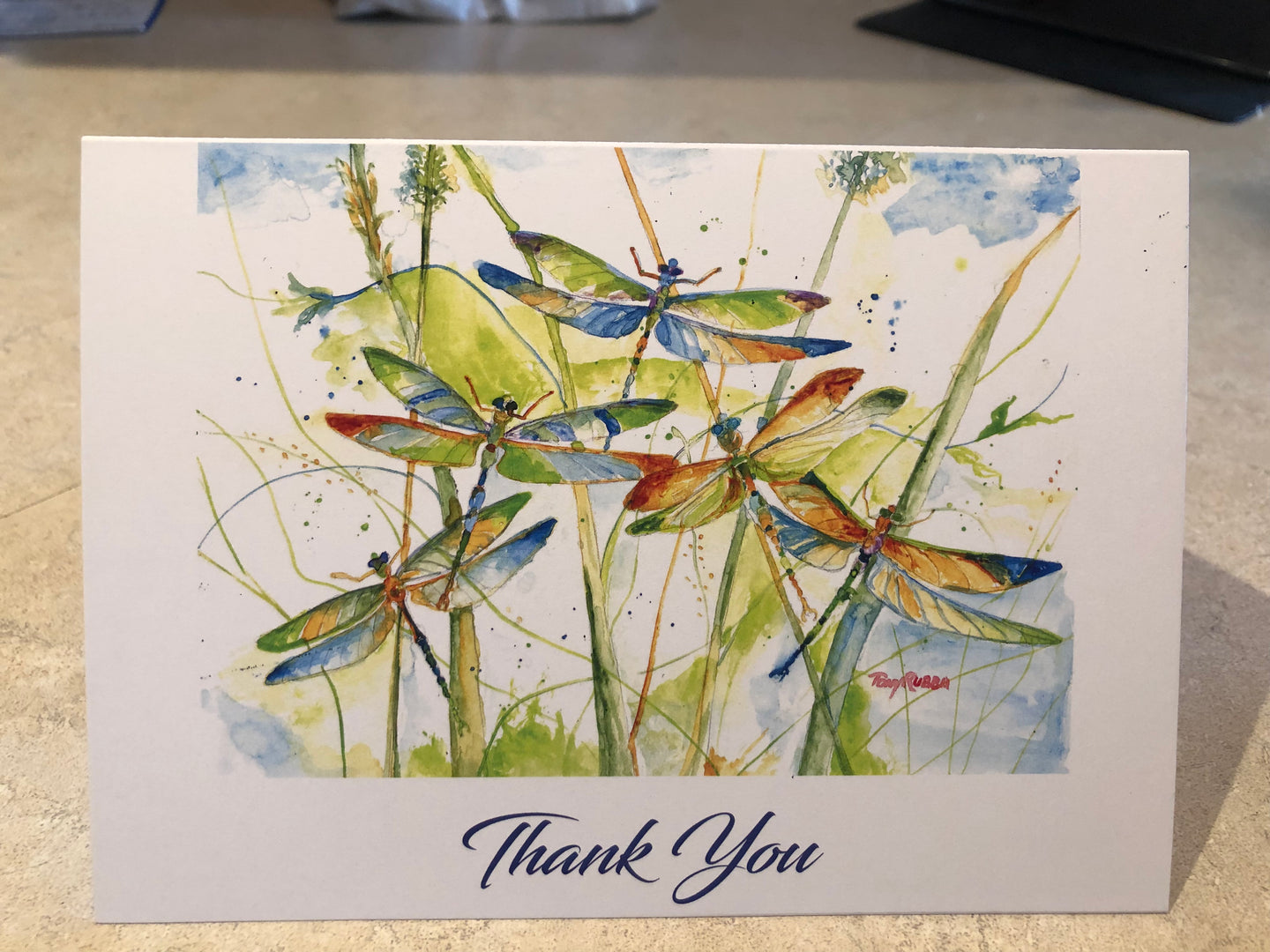 “Thank You” Blank Note Cards - Summer Flight